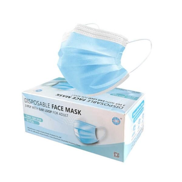 Wholesale Price black threelayer face masks surgical mask blue maskin With Best Services