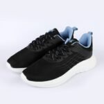 Walkar Light Weight Comfortable Breathable Material Sports Shoe for Ladies Navy