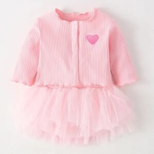 Newborn Baby Girl Crawling Clothes Baby Bag Fart Skirt Baby Mesh Skirt Spring and Summer Infant Suit