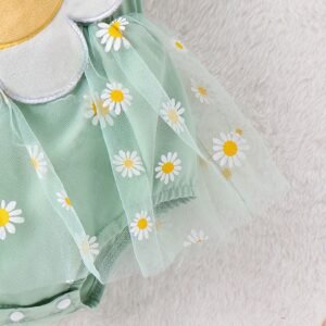 Newborn Baby Girl Crawling Clothes Baby Bag Fart Skirt Baby Mesh Skirt Spring and Summer Infant Suit