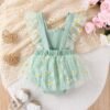 Newborn Baby Girl Crawling Clothes Baby Bag Fart Skirt Baby Mesh Skirt Spring and Summer Infant Suit