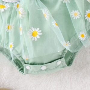 Newborn Baby Girl Crawling Clothes Baby Bag Fart Skirt Baby Mesh Skirt Spring and Summer Infant Suit